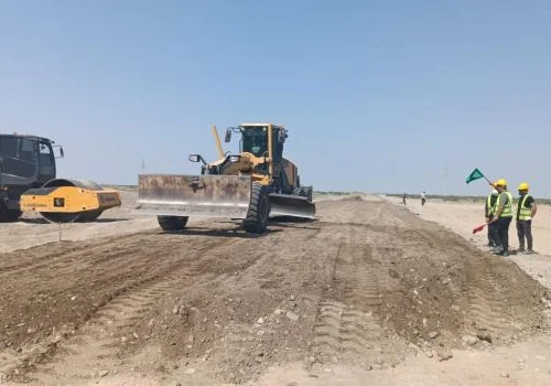 INFRASTRUCTURE WORKS FOR SOLAR POWER PANELS