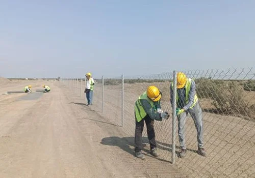 INFRASTRUCTURE WORKS FOR SOLAR POWER PANELS